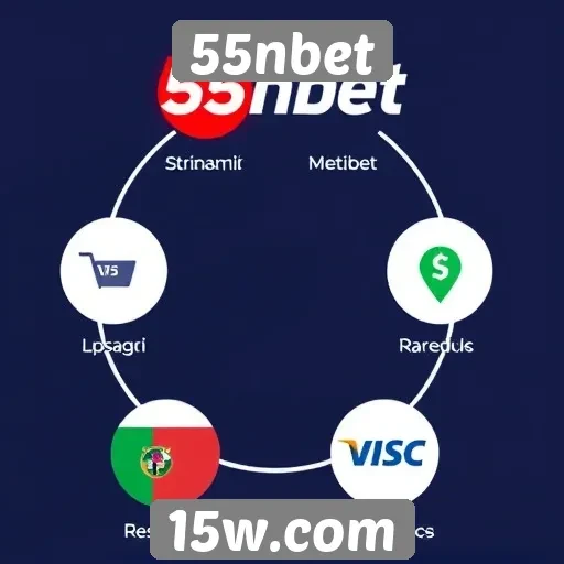 Métodos de pagamento oferecidos pelo 55nbet